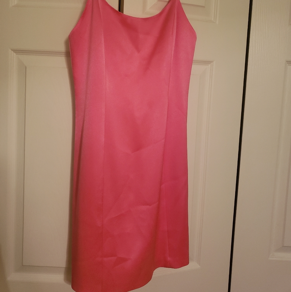 NWT Alice and Olivia Bright pink dress